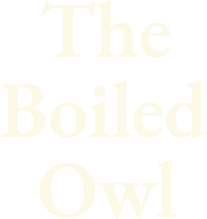 the boiled owl logo